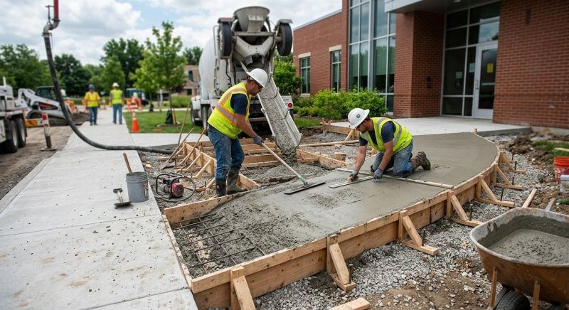 Concrete Ramp Construction Service